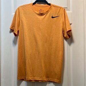 Nike Men's Dri-Fit Orange Short Sleeve Tee